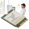 thumbnail image 1 of Laptop Wireless Card, NFA765 Chip 5400MHz PCB WiFi 6E Wireless Card  for PC, 1 of 7