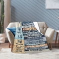 thumbnail image 7 of To My Husband Blanket Gifts For Kids Adults - Lightweight Throw Blanket For Bedroom Living Room Decor Soft Fuzzy Fleece Cozy Plush Bed Couch 40"X30", 7 of 7