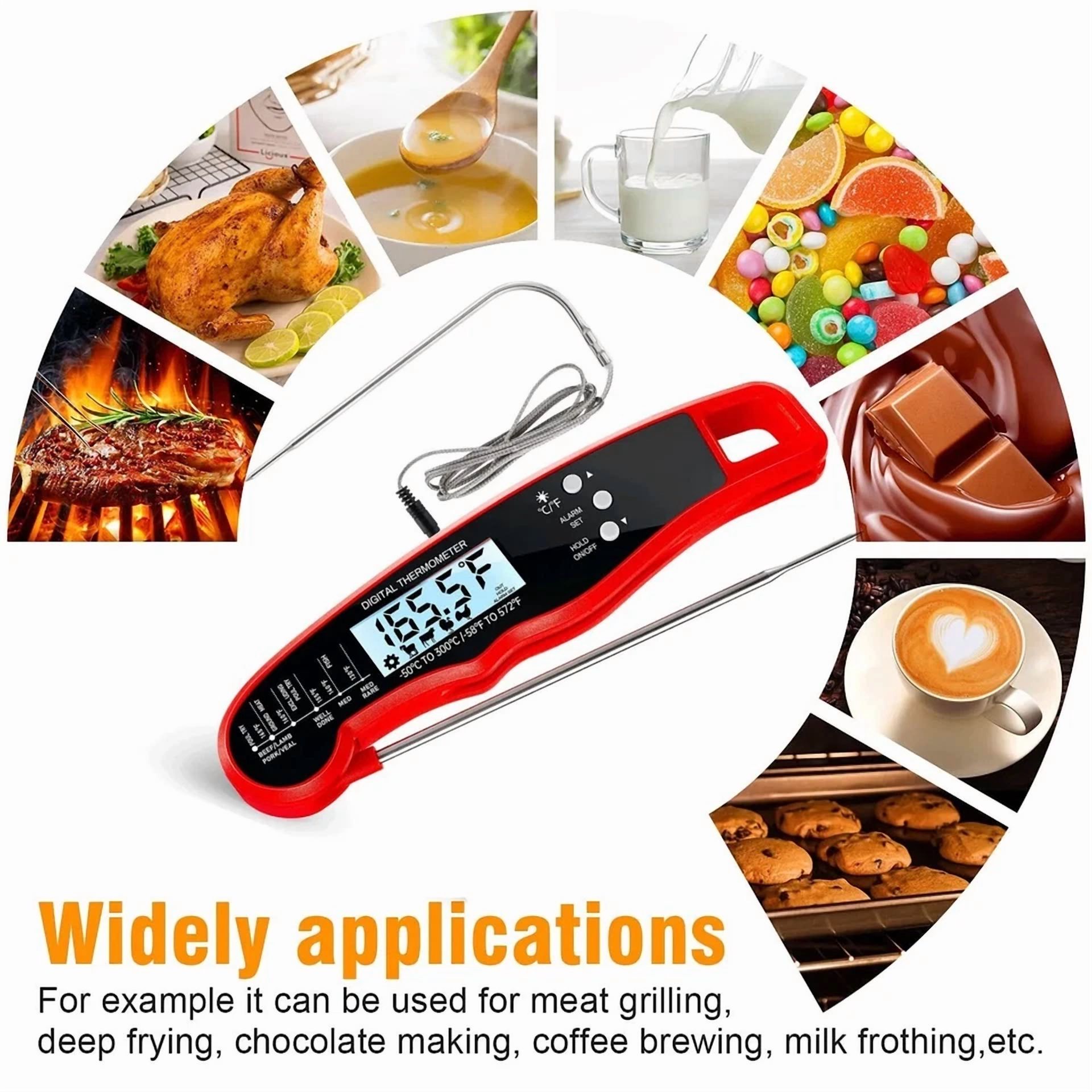 PRIME - Thermometer, Kitchen Thermometer, Instant Read Meat Thermometer, Kitchen Gadgets