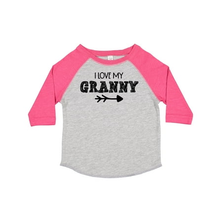 

Inktastic I Love My Granny with Arrow Gift Toddler Boy or Toddler Girl T-Shirt