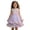 Purple, variant on LYHaoo Girls Party Dress With 3D Floral Appliques Girl Baptism Tutu Gown For Toddlers And Kids,Dresses for Girls Sizes 2-3 Years Blue
