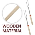 thumbnail image 4 of Premium Roasting Sticks, Extra Long Telescoping Marshmallow Sticks With Non-Toxic Stainless Steel, Portable Telescoping Roasting Forks For Fire Pit Adventures, 4 of 5