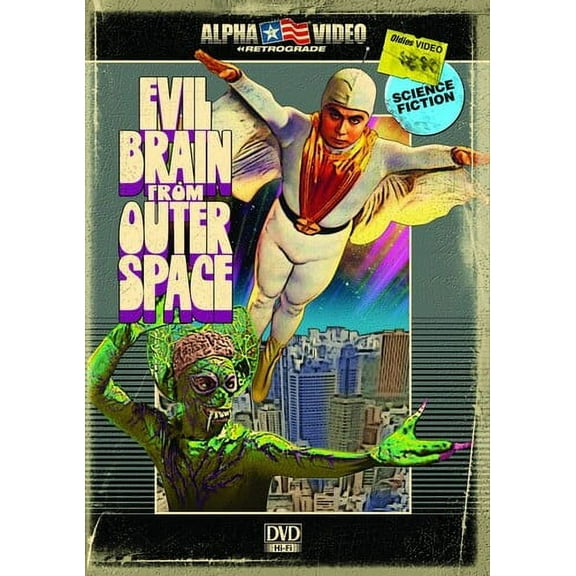 Evil Brain From Outer Space (DVD), Alpha Video, Sci-Fi & Fantasy