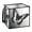 Black And White butterfly, variant on Home Organizer Foldable Fabric Storage Bin With Handle A Retro-futuristic Style