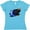 Aqua, variant on Inktastic Owl Decorating the Night with Moon and Stars Women's V-Neck T-Shirt
