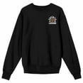 thumbnail image 6 of Modelo Espiritu Luchador Since 1925 Crew Neck Long Sleeve Black Adult Sweatshirt-XL, 6 of 6