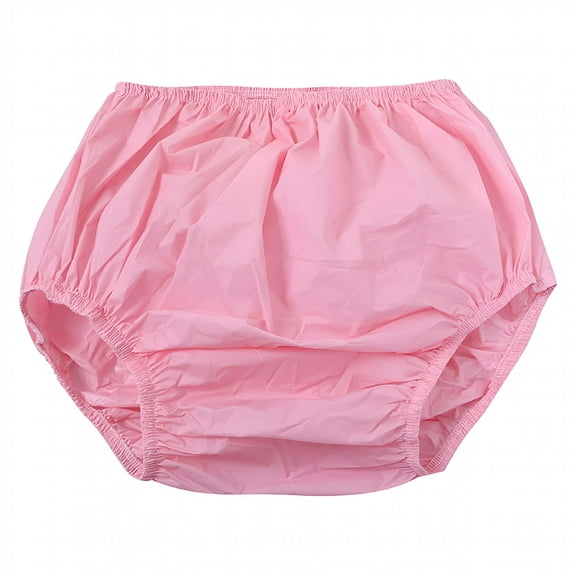 TELOLY Water Resistant Adult Diaper Cover Incontinence Underwear Leakproof Plastic Pant