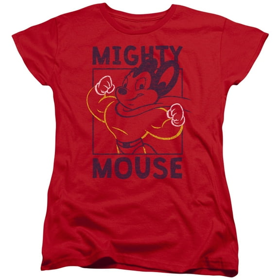 Mighy Mouse - Break The Box - Women's Short Sleeve Shirt - Small