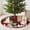 Christmas-04#, variant on 35 Inch Fall Tree Skirt Autumn Decor Orange Buffalo Plaid Thanksgiving Decorations Autumn Tree Mat Ornaments Topper for Home Holiday Party