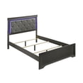 thumbnail image 4 of Blaze Modern Style King Size Bed made with Wood in Gray Color, 4 of 6