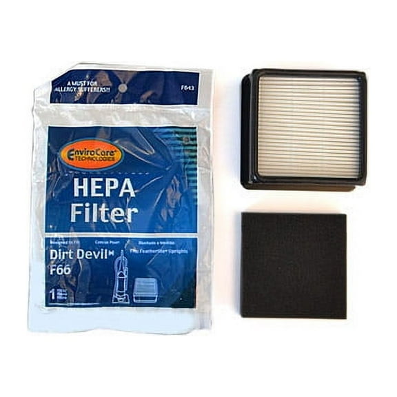 Replacement Part For Dirt Devil Upright F66 Bagless W/Foam Vacuum Filter Part # F643