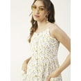 thumbnail image 4 of Moomaya Printed Sleeveless Cotton Dress, Buttoned Midi With Pockets, Summer Dress, 4 of 8