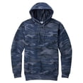 thumbnail image 4 of Yellow Rooster Mens Core Fleece Camo Pullover Hooded Sweatshirt Heather Navy Camo XL, 4 of 5