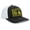 Black Heather/White, variant on My Rights Don't End Where Your Feelings Begin Snake Mesh Back Trucker Cap, Camo/Orange