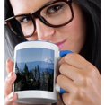 thumbnail image 2 of 3drose, Usa, Oregon, Mt Hood from Mt Adams, Mountains - Us48 Mfr0033 - Mfr, 11oz Two-tone Blue Mug, 2 of 6
