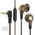 thumbnail image 3 of Mikilon Headphones, Wired Earphones Flat Earbuds Wired Control With Microphone Music And Sports 16mm Dynamics Flat Earbuds, 3 of 9