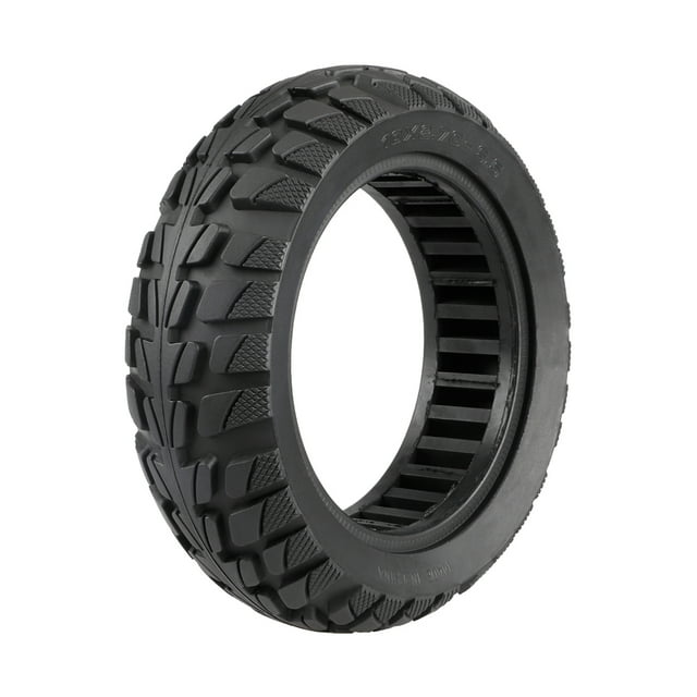 10x2.7-6.5 Solid Tire 10 Inch Electric Scooter Explosion-Proof Tubeless Tire Front/Rear Off-Road Tire Inner Hollow