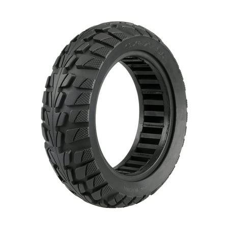 Anself 10x2.7-6.5 Solid Tire 10 Inch Electric Scooter Explosion-Proof Tubeless Tire FrontRear Off-Road Tire Inner Hollow Non-Pneumatic Tire