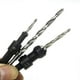 thumbnail image 5 of 4PCS Countersink Woodworking Drill Bit Set Carpentry Quick Change Hex Shank For Screw Sizes 6 10 13 16 Wood Drilling Tool E4, 5 of 5