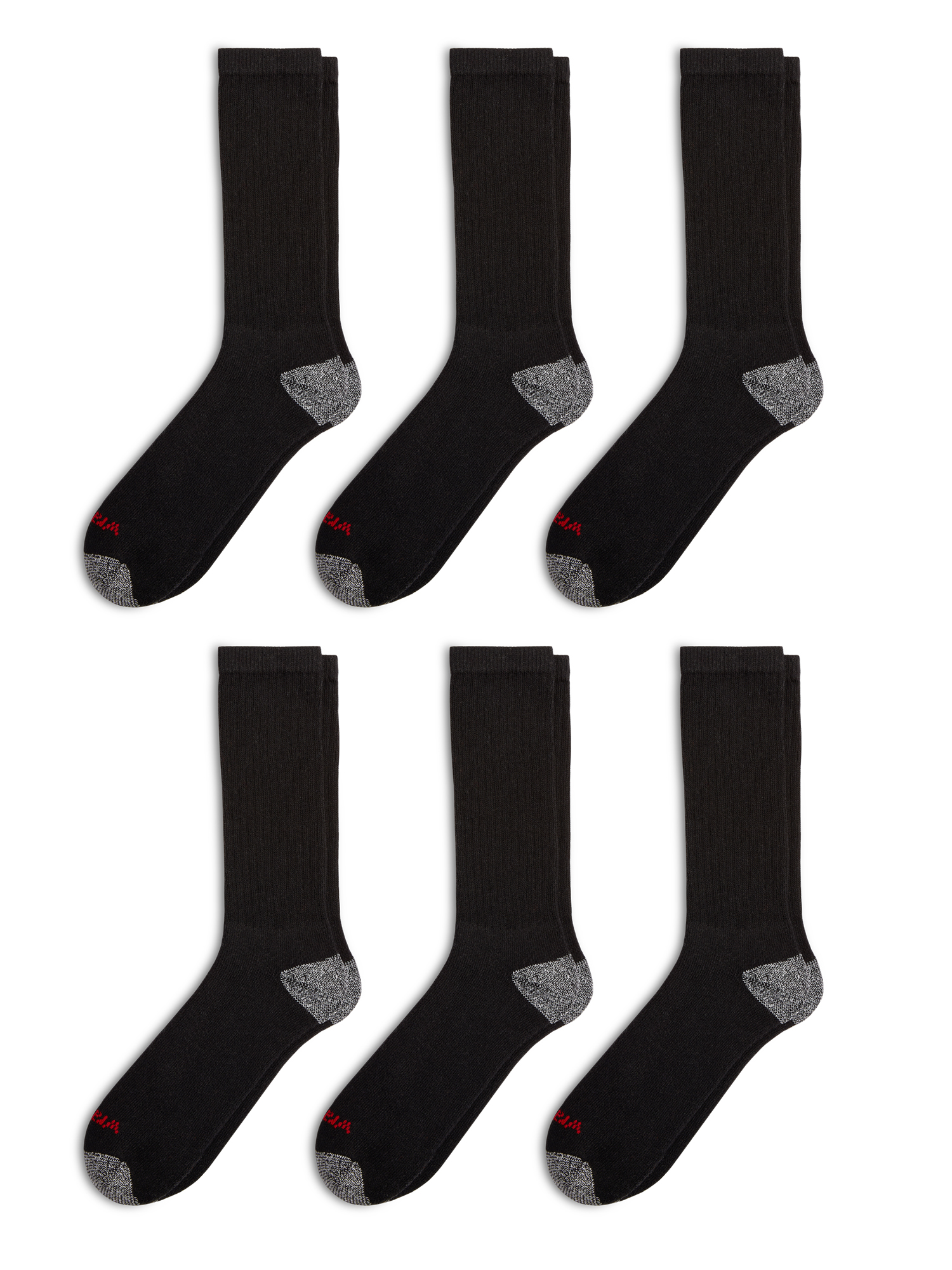 Wrangler Men's Cushioned Crew Work Socks, 12-Pack photo 2