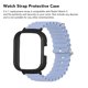 thumbnail image 4 of Estuche Protector De Correa De Reloj 2 En 1 Compatible Con Watch 3, Estuche De Correa De Repuesto Ajustable De Silicona, 4 of 7