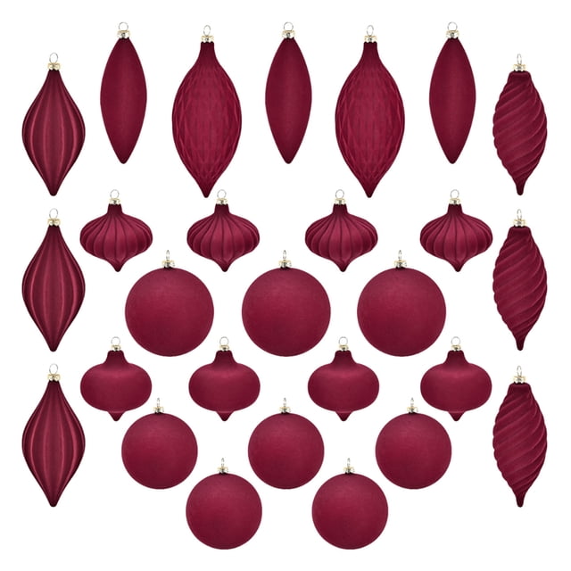 Bolas navideñas de terciopelo inusuales Adornos para árbol de Navidad Decoraciones navideñas