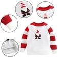 thumbnail image 1 of KYAIGUO Chandail de Noël pour Bébé 12M-5T Garçons Filles Tricot Col Rond, 1 of 9