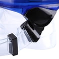 thumbnail image 4 of Embout de Tuba en Verre Trempé Résistant Ensemble Combo Snorkeling Bleu, 4 of 7