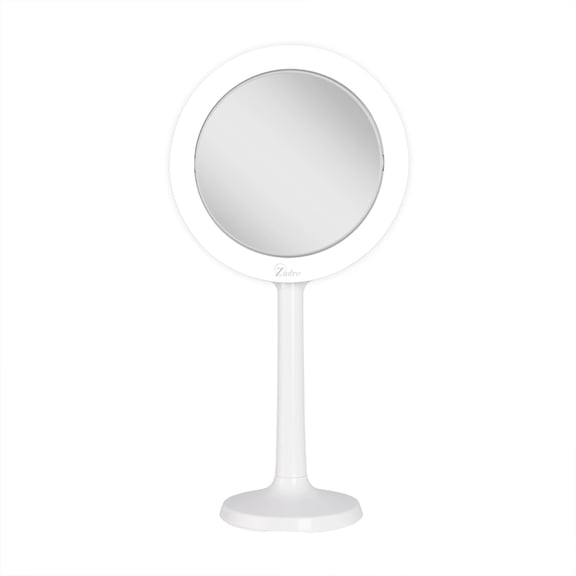 Zadro Hudson LED Lighted Makeup Mirrors w/ Magnification & Suction Cup