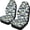 Fish Camouflage Print, variant on XYZCANDO Fun 2-Piece Front Car Seat Covers featuring Cool Driving Dogs - Breathable Waterproof Protector for All Vehicles