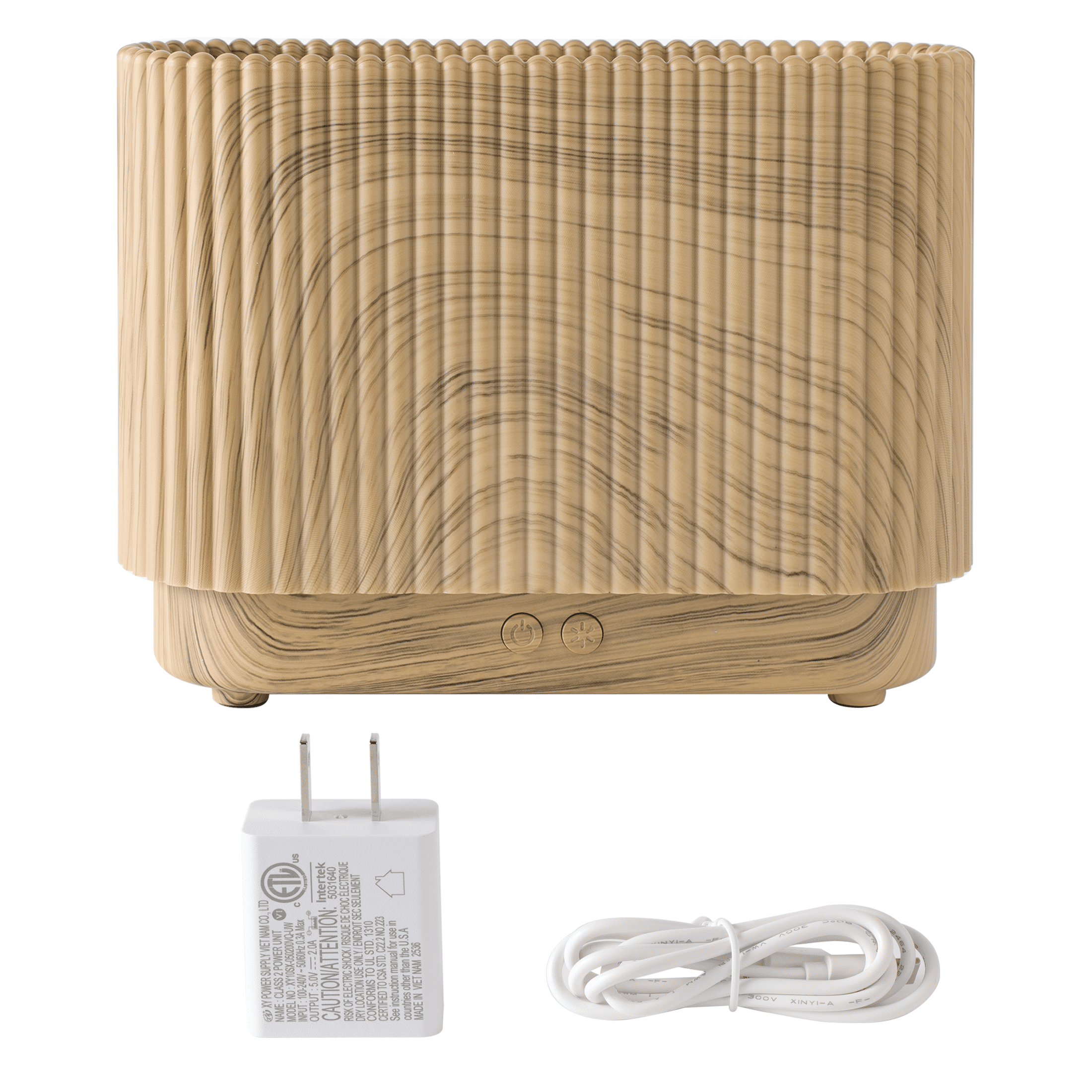 Better Homes & Gardens Ultrasonic Diffuser with Slim Wood Finish, 150ml Capacity