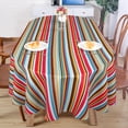 thumbnail image 2 of Oval Tablecloth 60x84in for Oval Table Waterproof Table Cloths for Dining Room Indoor Outdoor Table Cloth, 2 of 5