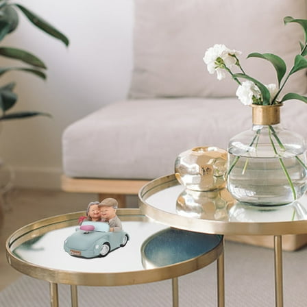 Masteelf Mom Elderly Ornaments Wedding Cake Topper Lovers 16.5X11CM