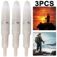 thumbnail image 1 of DQrwqpou Caña Pescar Eléctrica Flotante LED Luminoso Aparejos Pesca Ligeros (blanco) 3 Uds., 1 of 8
