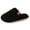 Carbon Black, variant on Women's Fuzzy Wool-Like Memory Foam Slip on House Slippers Cozy Soft Indoor Outdoor Ladies Home Shoes,Oxford Gray,5/6 US
