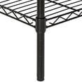 thumbnail image 2 of Multifunctional Storage Rack, 5-layer Metal Shelf Without Wheels Storage Rack For Kitchen Laundry Bathroom, 70.9 x 35.4 x 13.8 Inch, Black, 2 of 5