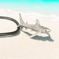 thumbnail image 3 of Blue Shark Necklace, Joe Romeiro Shark Necklace- Shark Gifts for Women and Men, Shark Charm, Gifts for Shark Lovers, Sea Life Jewelry, Shark Pendant, 3 of 11