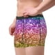 thumbnail image 2 of Balery Glitter Rainbow Calzoncillos bóxer para hombre, ropa interior de algodón suave y transpirable con cinturilla de nailon-Large, 2 of 5