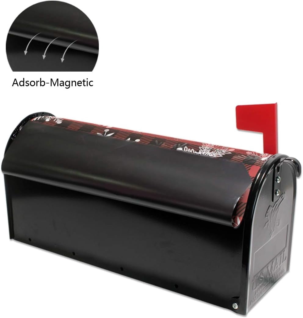 Christmas Magnetic Mailbox Cover for Standard Mailboxes