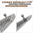 thumbnail image 2 of SUOSDEY Western Belt Buckle for Men Women Rodeo Texas Longhorn Bull Cowboy Cowgirl Belt Buckle, 2 of 7