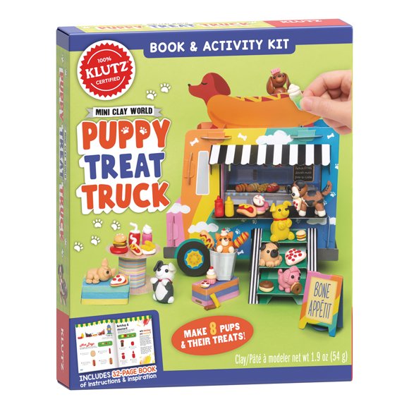 Mini Clay World puppy Treat Truck