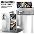 thumbnail image 6 of Samsung Galaxy Z Fold 6 Case with Stand Function, Shock-Resistant Protective Case, Full-Cover Design, Built-in Screen Protector Silver, 6 of 7