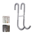 thumbnail image 3 of Toystoory S-Shaped Storage Hook Home Bathroom Universal Hardware Simple Accessory Towel Organizer Hanger Hangers Holding Hook Accesorios de baño Toystoory HA014710-00, 3 of 6