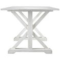 thumbnail image 5 of SEI Furniture Cardwell Farmhouse Dining Table in White, 5 of 10