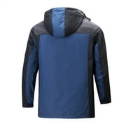 Fankiway Men'S Autumn Jacket Sports Jacket Windproof and Waterproof Plus Size Jacket