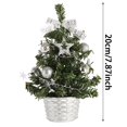 thumbnail image 4 of Hbdhejl Mini Simulation Christmas Tree Christmas Decorations Festive Tabletop Pendants, 4 of 8
