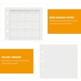 thumbnail image 4 of OULII 4pcs Fashionable Mini Binders Moisture-proof Aluminum Alloy for Women, 4 of 8