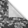 thumbnail image 5 of Ambesonne Damask Grommet Curtain, Flower Bouquets Bridal, 50" x 120", Dark Taupe White, 5 of 6
