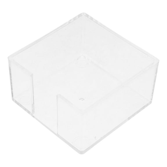 Masteelf Acrylic Holder Clear Acrylic Notepad Holder Dispenser for Desk Organizer Office Home