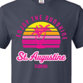 thumbnail image 4 of Inktastic Summer Enjoy the Sunshine St. Augustine Florida in Pink T-Shirt, 4 of 5